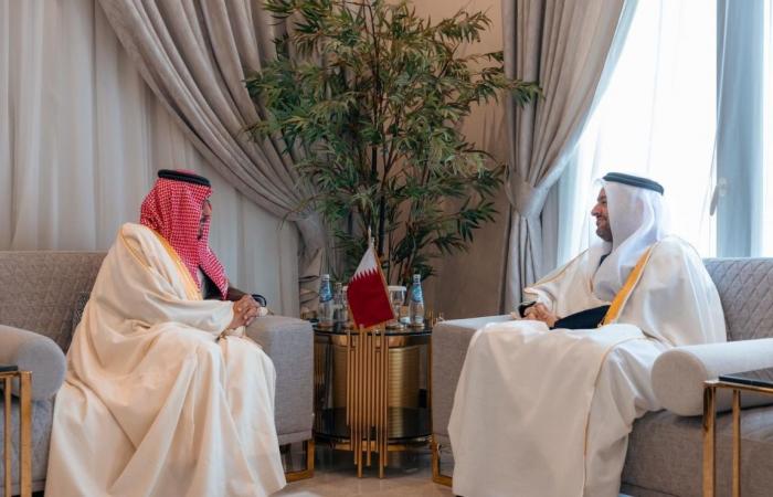 وزير الدولة بوزارة الخارجية يجتمع مع مستشار وزير الخارجية السعودي للشأن اللبناني