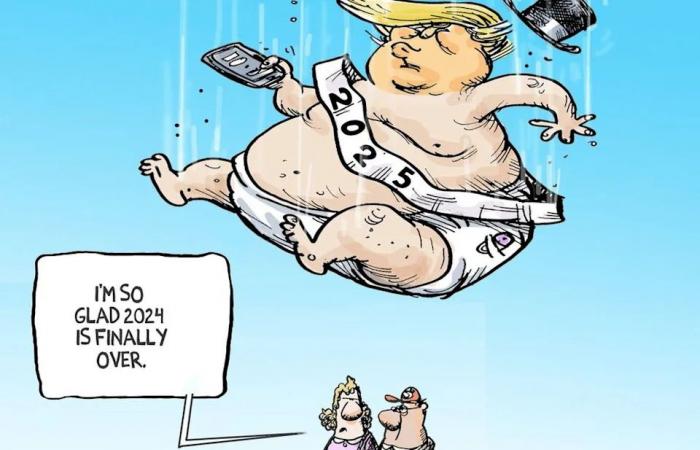 Cartoon
      break
      time:
      Editorial
      cartoons
      to
      ring
      in
      a
      new
      year