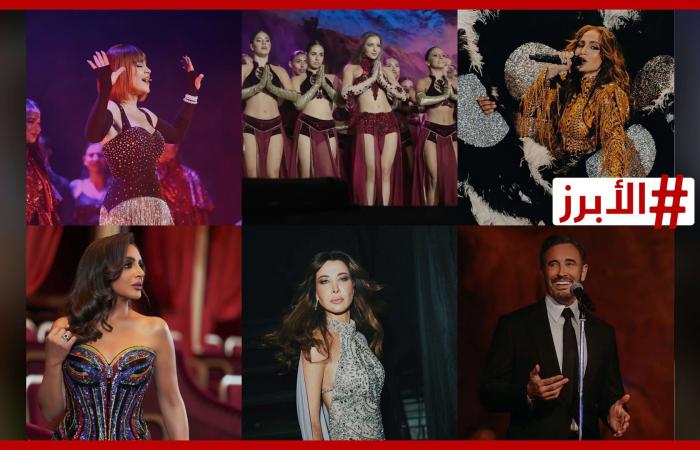 جينيفر لوبيز وأنغام ونانسي و"ميّاس".. حفلات وعروض "مبهرة" في 2025