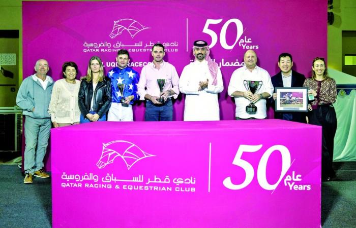 "مبخر الشحانية" يحرز كأس رأس مليجي للخيل