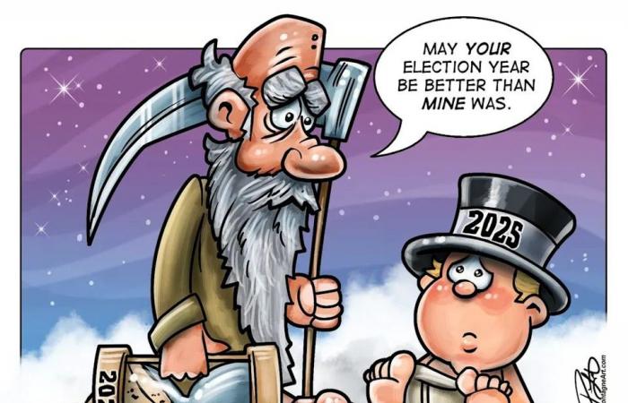Cartoon
      break
      time:
      Editorial
      cartoons
      to
      ring
      in
      a
      new
      year