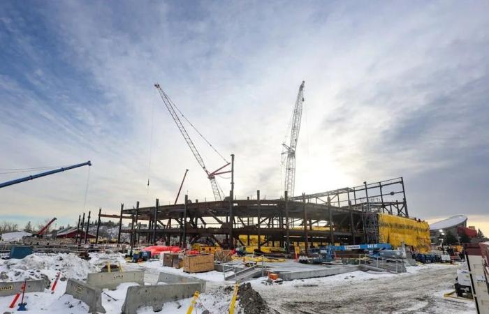 'We're
      stepping
      into
      a
      whole
      new
      era':
      Excitement
      builds
      as
      construction
      on
      Calgary's
      new
      arena
      nears
      halfway
      point