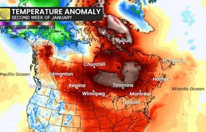 January
      outlook:
      Winter
      hits
      pause
      in
      Canada
      before
      striking
      back