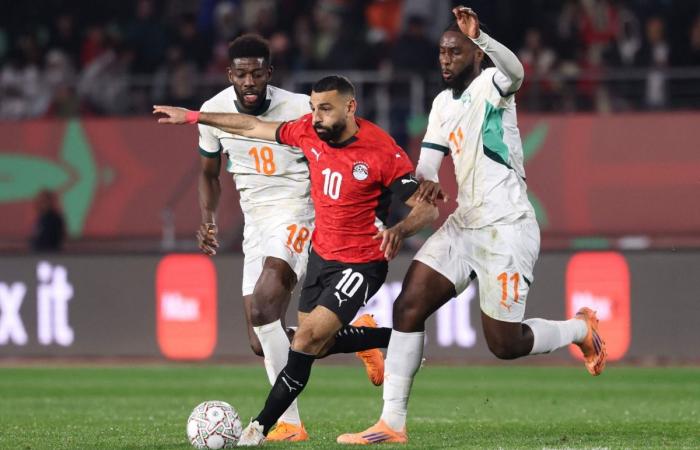 مصر تفوز على كوت ديفوار بثلاثية وتواجه السنغال في نصف نهائي كأس أمم أفريقيا