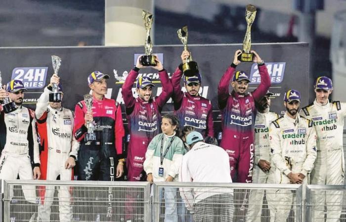 فريق الاتحاد القطري للسيارات يحقق الفوز في سباق 6 ساعات أبوظبي