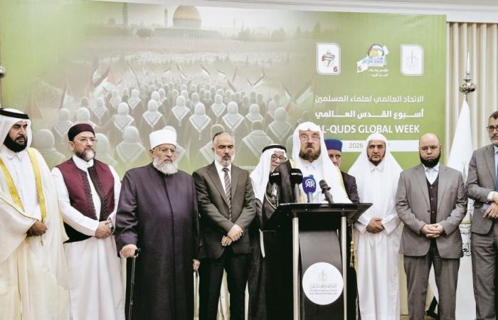 «اتحاد العلماء» يطلق فعاليات أسبوع القدس العالمي