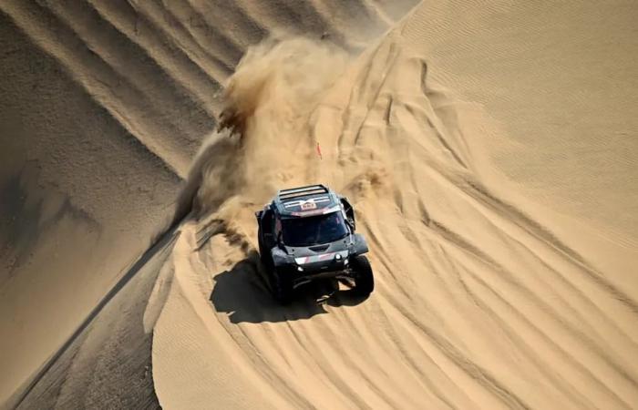 بطلنا ناصر العطية يستعيد صدارة رالي دكار الصحراوي