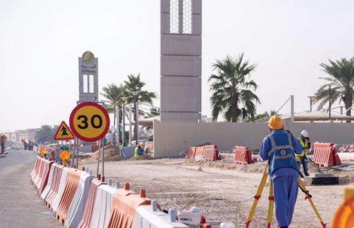 أشغال: تنفيذ الأعمال المتبقية من الطرق والبنية التحتية في جريان نجيمة