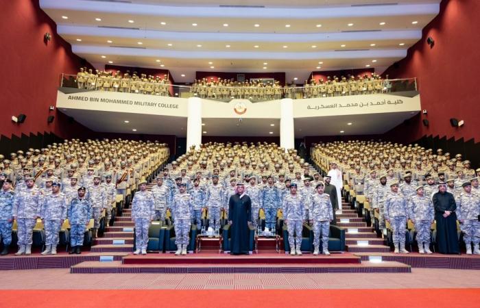 القوات المسلحة القطرية تنظم حفل توزيع الشهادات المشترك للكليات والأكاديميات العسكرية
