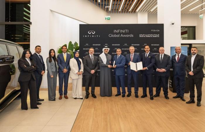 "صالح الحمد المانع" تفوز بجائزة إنفينيتي العالمية المرموقة