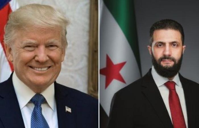 الشرع وترامب يبحثان هاتفيا الجهود الرامية إلى تحقيق الاستقرار في سوريا