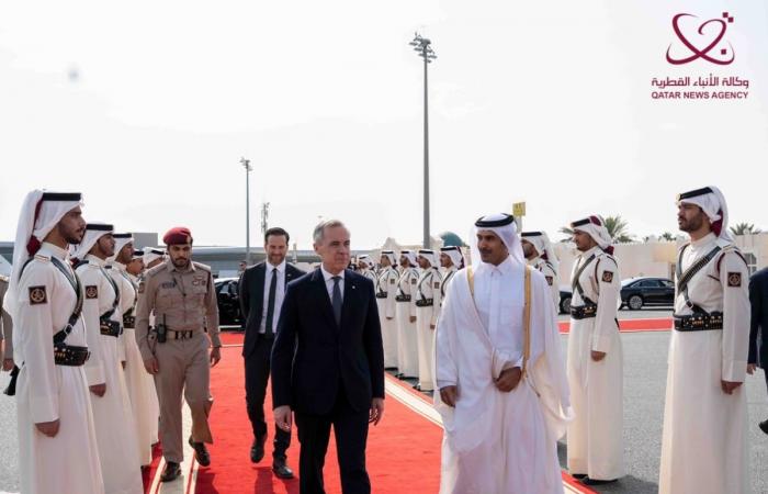  رئيس وزراء كندا يغادر الدوحة