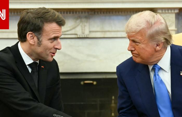 متابعة: ماكرون ينتقد "حكم الأقوى" و"الطموحات الإمبريالية" في انتقاد مبطن لترامب