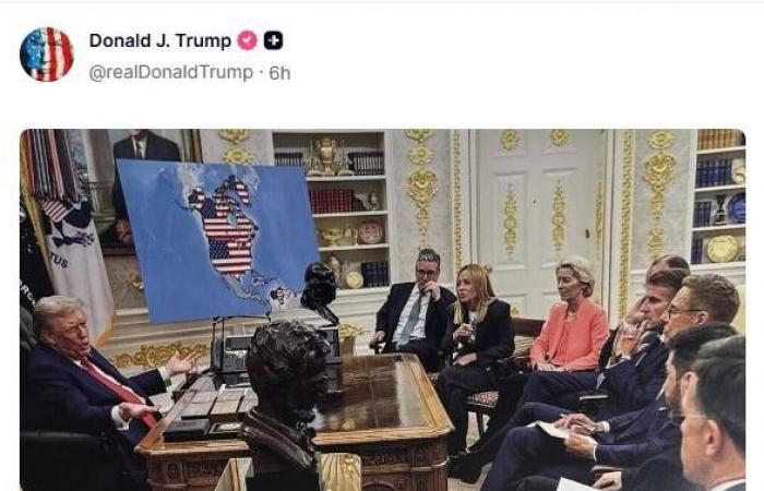 من
      غزة
      إلى
      غرينلاند...
      ترمب
      يوجه
      رسائل
      بصور
      الذكاء
      الاصطناعي