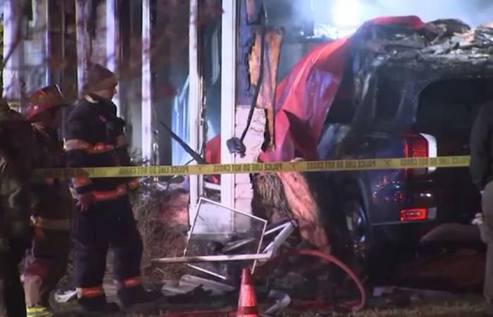 تسارعت السيارة لوحدها.. تصادم مفاجئ وحريق قاتل يودي بحياة رجل وزوجته