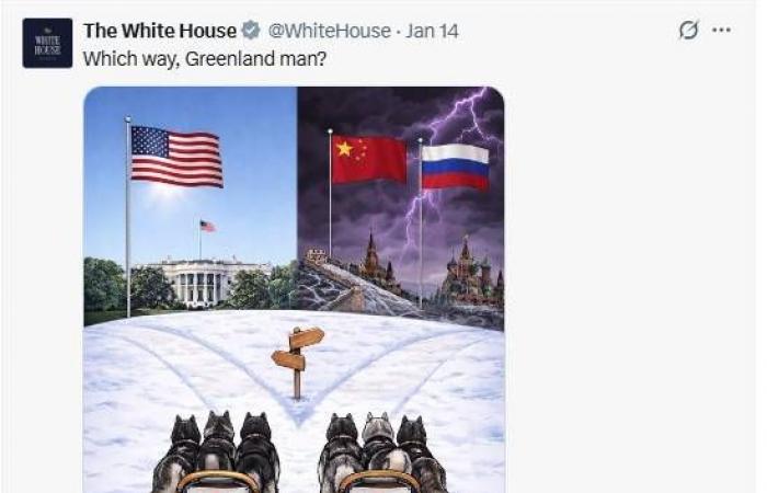 من
      غزة
      إلى
      غرينلاند...
      ترمب
      يوجه
      رسائل
      بصور
      الذكاء
      الاصطناعي