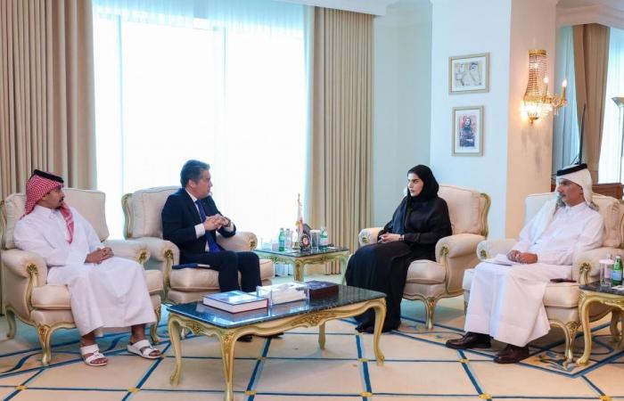 وزير الدولة للتعاون الدولي تجتمع مع السفير اليوناني