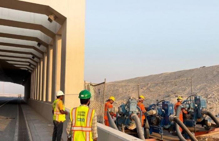 أشغال تعلن عن صيانة وقائية لـ170 ألف مصفاة أمطار و658 كيلومترا من شبكات التصريف