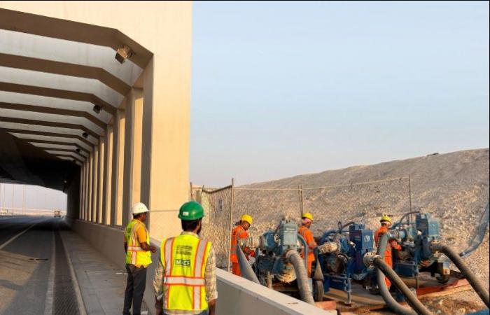 أشغال: تنظيف وصيانة 170,000 مصفاة لتجميع مياه الأمطار