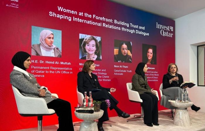 المندوب الدائم لقطر بجنيف تشارك في جلسة حوارية ضمن المنتدى الاقتصادي العالمي للعام 2026