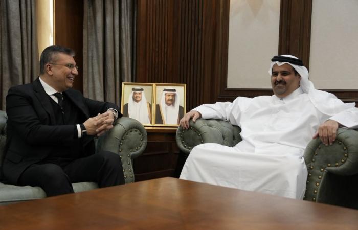الرئيس التنفيذي للمؤسسة القطرية للإعلام يلتقي رئيس اتحاد إذاعات وتلفزيونات دول منظمة التعاون الإسلامي