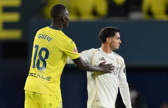 تصرف "لافت" من إبراهيم دياز تجاه لاعب سنغالي خلال مباراة في الدوري الإسباني