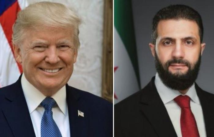 الشرع وترامب يبحثان هاتفيا تطورات الأوضاع في سوريا