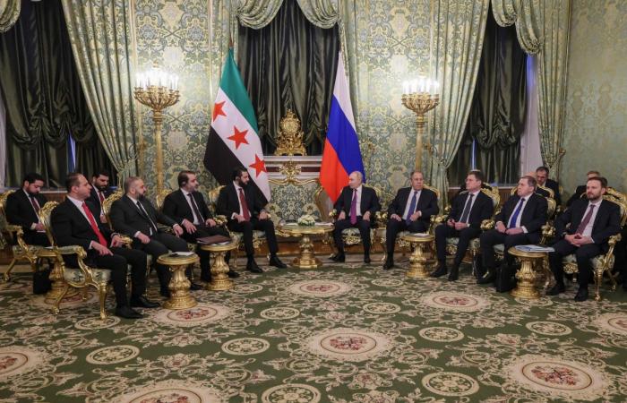 الرئيس السوري يجري مباحثات مع نظيره الروسي في موسكو
