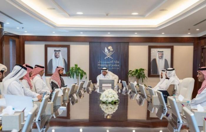 انعقاد الاجتماع الأول للجنة قبول المحامين بعد صدور القرار الوزاري بإعادة تشكيلها