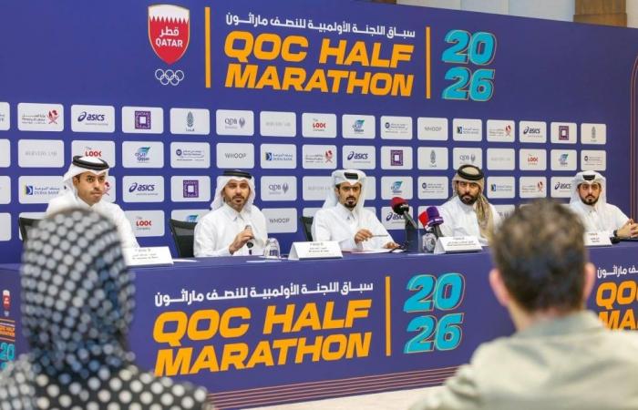 سباق اللجنة الأولمبية للنصف ماراثون.. «10» فبراير