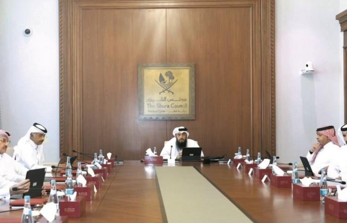 «تشريعية الشورى» تناقش مشروع قانون اتحاد الملاك