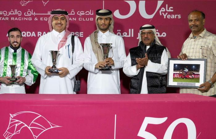 الجواد "سيلكا بلو" يفوز بكأس المرخية للخيل المهجنة الأصيلة