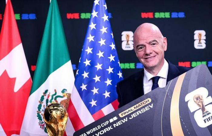 إنفانتينو يرشح منتخبا عربيا للفوز بكأس العالم 2026