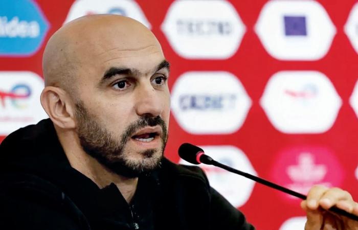 الاتحاد المغربي يوضح حقيقة استقالة وليد الركراكي