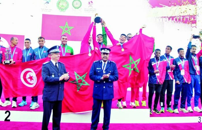 ختام بطولة الشرطة العربية الأولى للجري الحُر