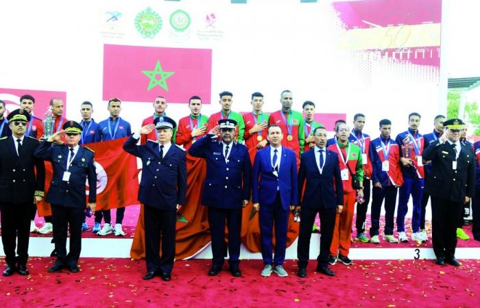 ختام بطولة الشرطة العربية الأولى للجري الحُر