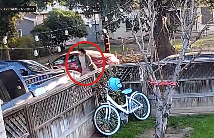 شاهد..اعتقال مشتبه به بعدما طعن فتاة وجدها بسكين في كاليفورنيا