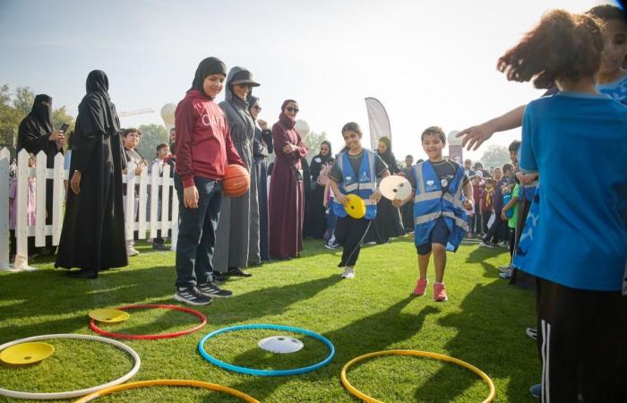 صاحبة السمو تشهد فعاليات اليوم الرياضي للدولة 2026 بالمدينة التعليمية