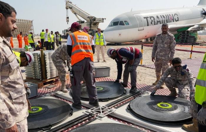 القوات الجوية الأميرية تنفّذ تمرين "استعادة الطائرة" بالتعاون مع الخطوط القطرية (صور)