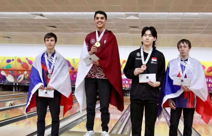 القطري طلال المري يحرز الميدالية الذهبية في رابع أيام بطولة الصداقة الدولية للبولينج