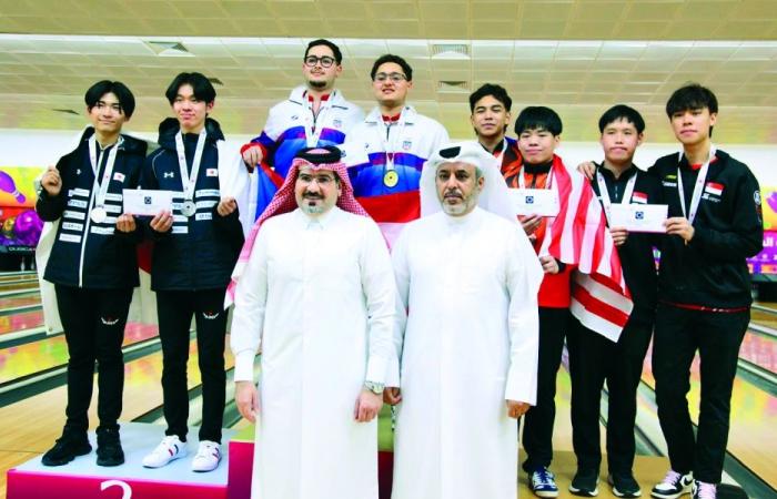 ختام مميز لمسابقة الزوجي في الصداقة الدولية للبولينج