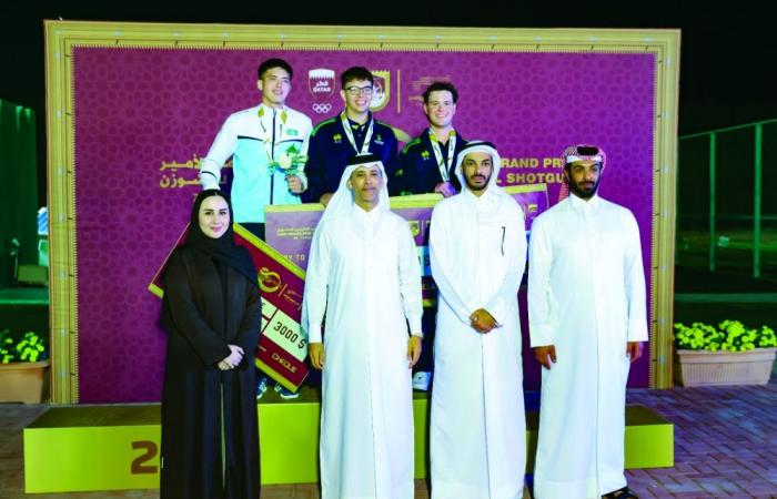 الرميحي يتوج بذهبية جائزة سمو الأمير الكبرى للشوزن