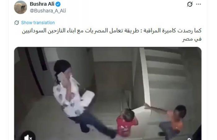 فيديو متداول لـ"لحظة ركل مصرية لأبناء لاجئين سودانيين".. هذه حقيقته