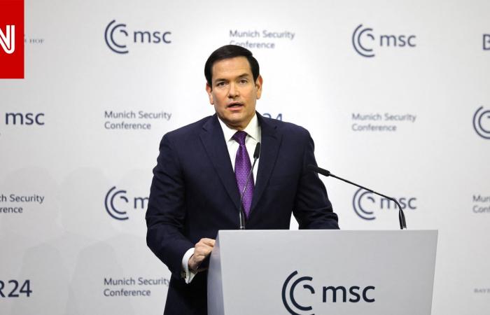 متابعة: روبيو بعد لقائه زيلينسكي: "ترامب يسعى لإنهاء حرب أوكرانيا إلى الأبد"