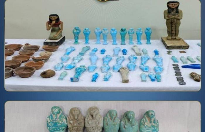 ضبط
      عامل
      مصري
      بحوزته
      مئات
      القطع
      الأثرية
      يعيد
      «التجارة
      المحرمة»
      للواجهة