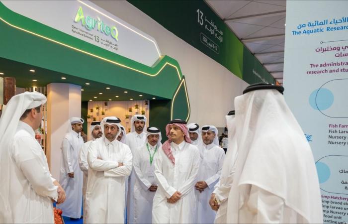رئيس مجلس الوزراء وزير الخارجية يزور معرض قطر الزراعي الدولي "أجريتك 2026"