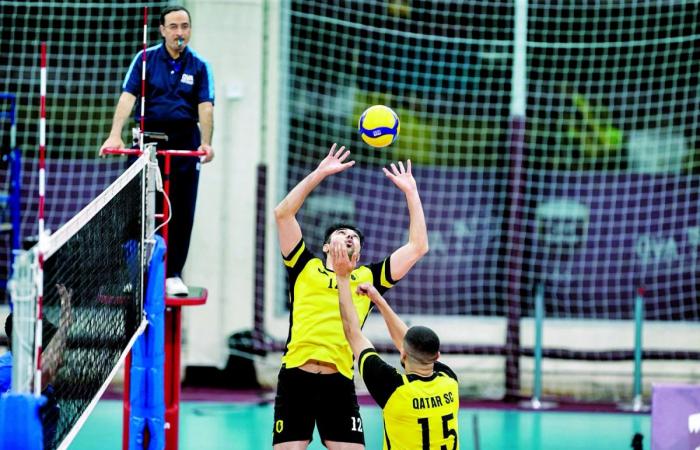 مواجهتان مرتقبتان بدوري الطائرة