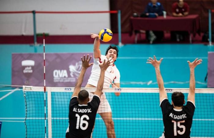 فوز قطر والشمال في دوري الكرة الطائرة