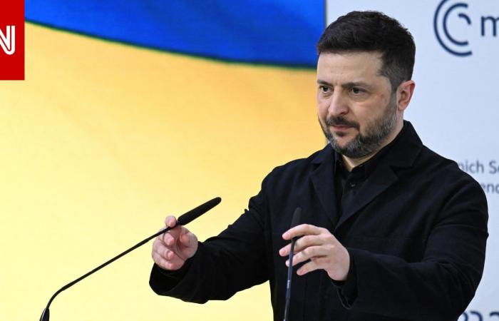 متابعة: زيلينسكي: الشعب الأوكراني سيرفض أي اتفاق سلام يتضمن الانسحاب من دونباس