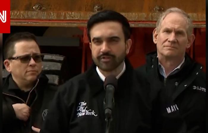 متابعة: شاهد.. زهران ممداني يُحذر سكان نيويورك من عاصفة ثلجية وشيكة